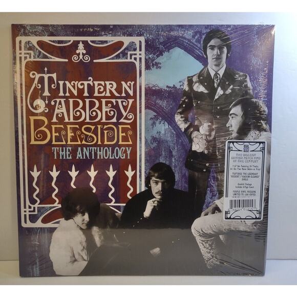 Tintern Abbey Beeside The Anthology Double Vinyl LP Record Album Sealed Purple